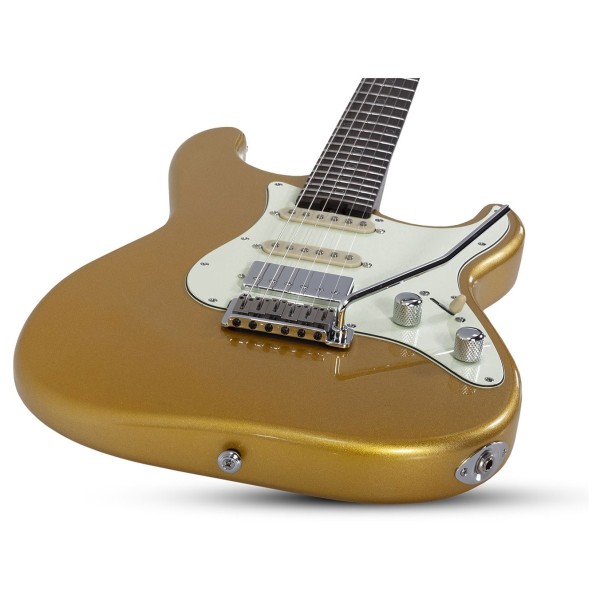 Schecter Nick Johnston Traditional 10th Anniversary HSS, Atomic Saffron