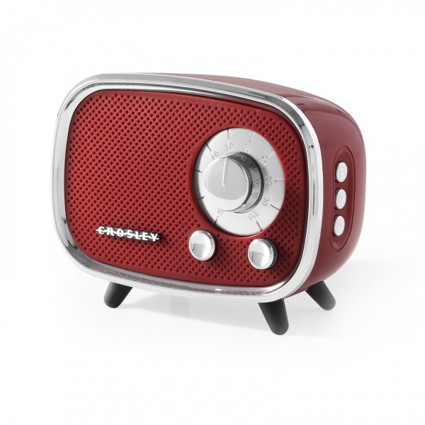 Crosley Rondo Bluetooth Speaker, Red