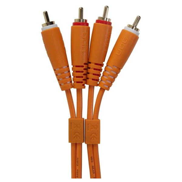UDG Ultimate Cable RCA - RCA Straight 1.5m (Orange)