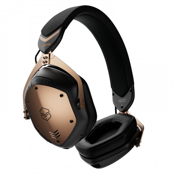 V-Moda Crossfade 3 Wireless Over-Ear Headphones, Bronze Black