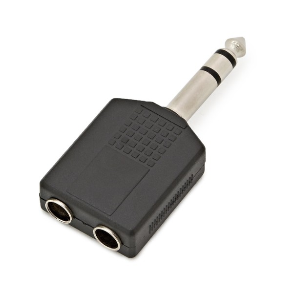 1/4" Jack Headphone Splitter, Stereo, by Gear4music