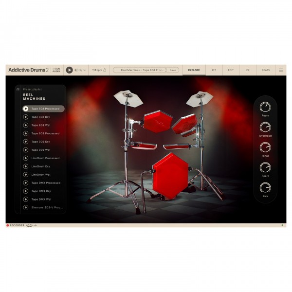 XLN Addictive Drums 2: Reel Machines ADpak