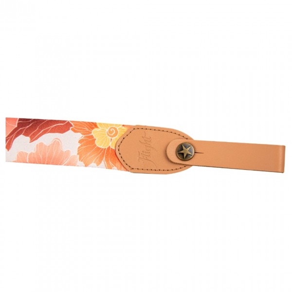 Flight Polyester Ukulele Strap, Flower