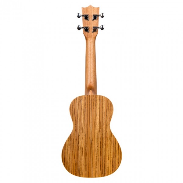 Flight DUC525 Concert Ukulele, Zebrano B&S (Solid Top)