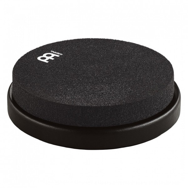 Meinl 6" Marshmallow Practice Pad & Pro Stick Bag, Black