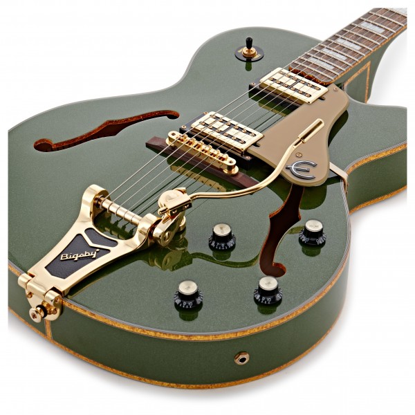 Epiphone Emperor Swingster, Forest Green Metallic
