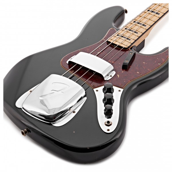 Fender Custom Shop '68 Jazz Bass Journeyman Relic, Aged Black #CZ569697