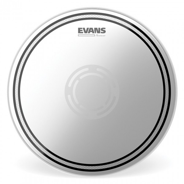 Evans EC Reverse Dot Snare Drum Head, Hazy 300 & EQ PODS Pack, 14"