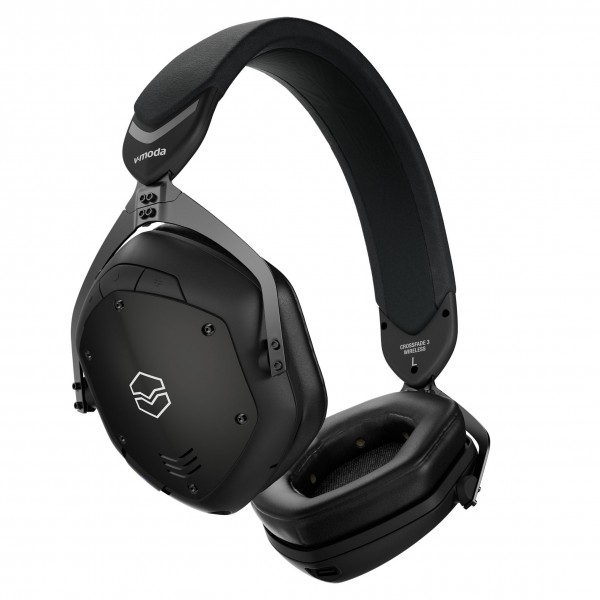 V-Moda Crossfade 3 Wireless Over-Ear Headphones, Matte Black - Nearly New