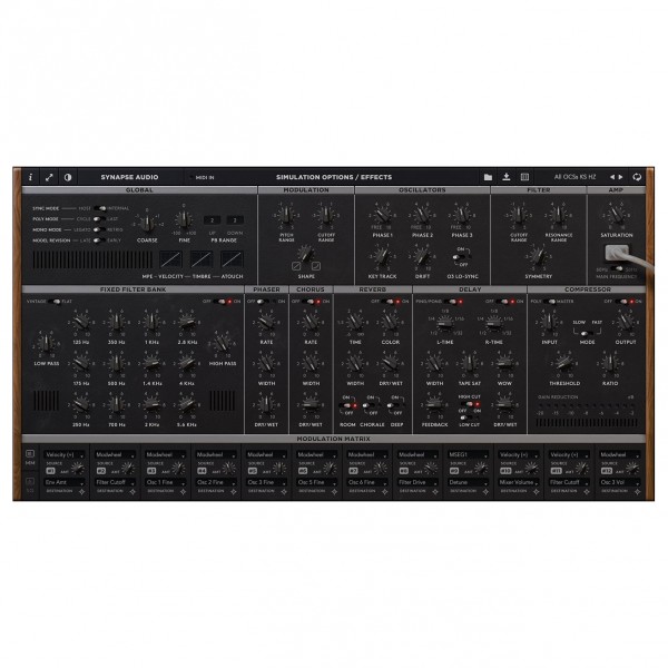 Synapse Audio The Legend HZ