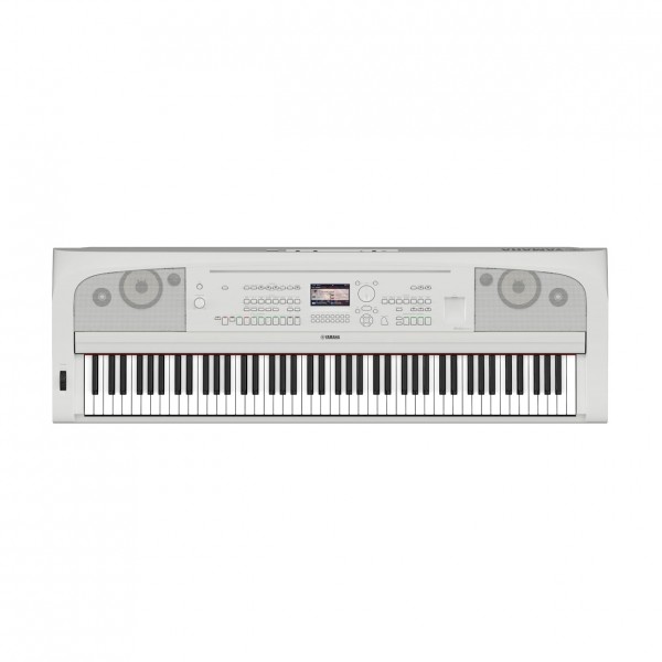 Yamaha DGX 670 Digital Piano Package, White