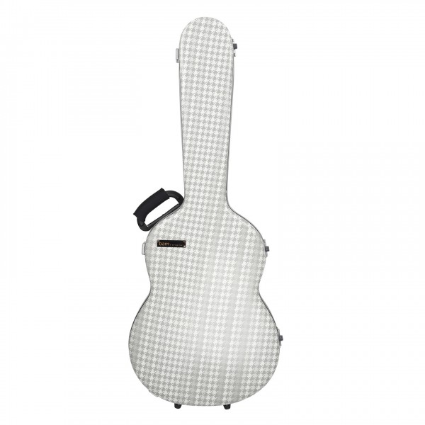 BAM Cabourg Hightech Classical Guitar Case, Silver