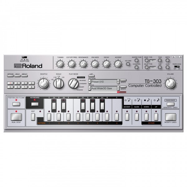 Roland Cloud TB-303 Virtual Instrument
