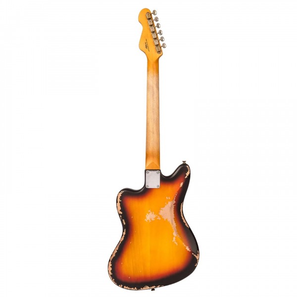 Vintage V65 Icon Vibrato, Distressed Tobacco Sunburst