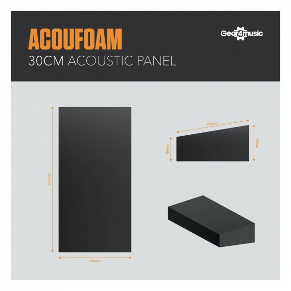 AcouFoam Panel Pack One by Gear4music