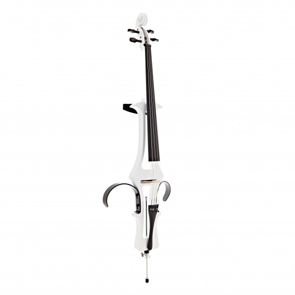 Electric Cello by Gear4music, White