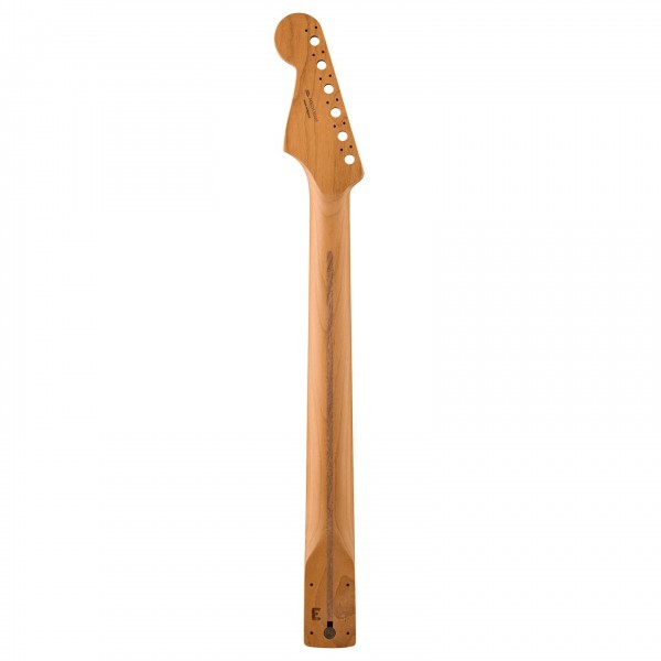 Fender Satin Roasted Maple Stratocaster Neck 12", Flat Oval Shape