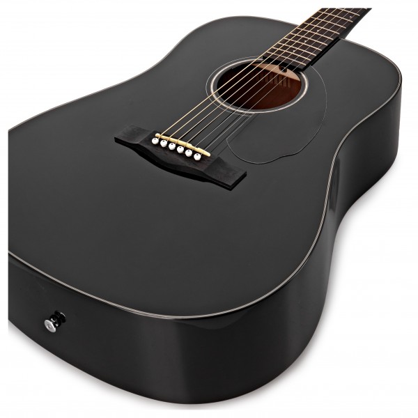 Fender CD-60S Acoustic WN, Black