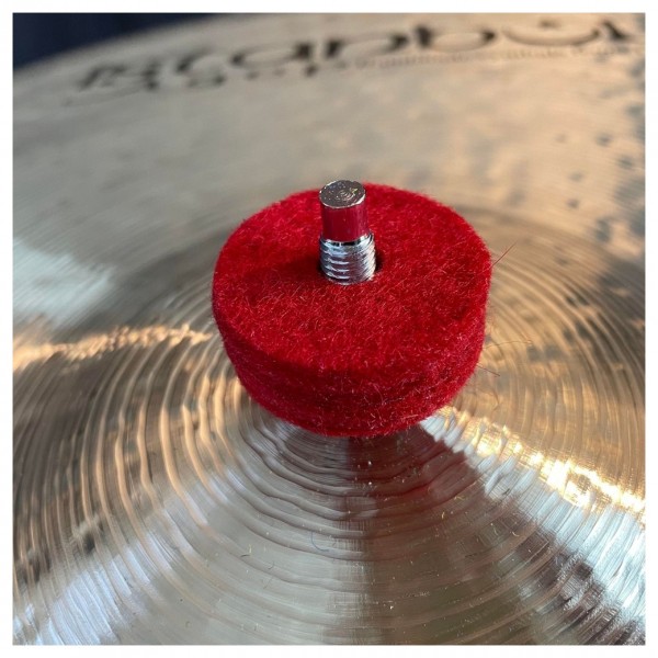 Ahead Red Wool Cymbals Felts, 10 Pack