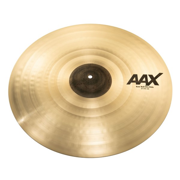 Sabian AAX 21" Raw Bell Dry Ride Cymbal, Brilliant Finish