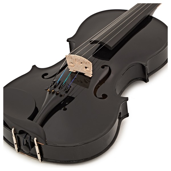 Student Full Size Violin by Gear4music, Black