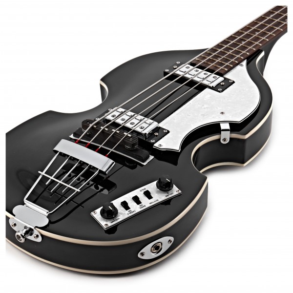 Hofner Ignition Violin Bass, Transparent Black