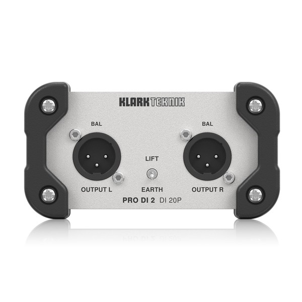 Klark Teknik DI 20P PRO DI 2 Professional Passive Stereo DI Box