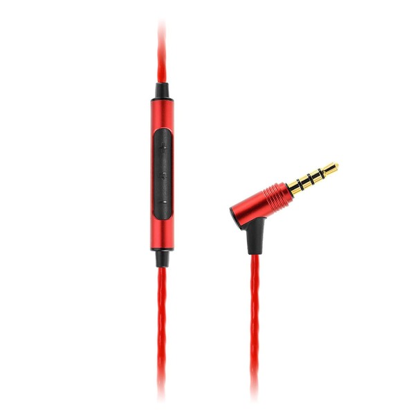 SoundMAGIC E10c In-Ear Headphones with Mic, Red