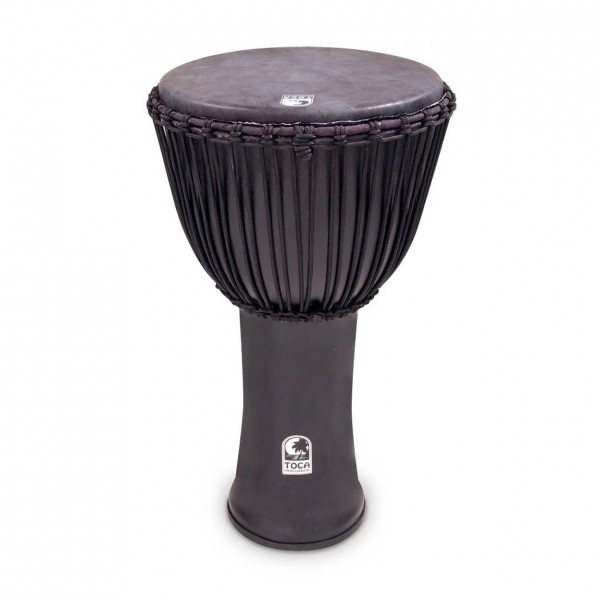 Toca 14" Djembe Freestyle Rope Tuned Black Mamba with Bag