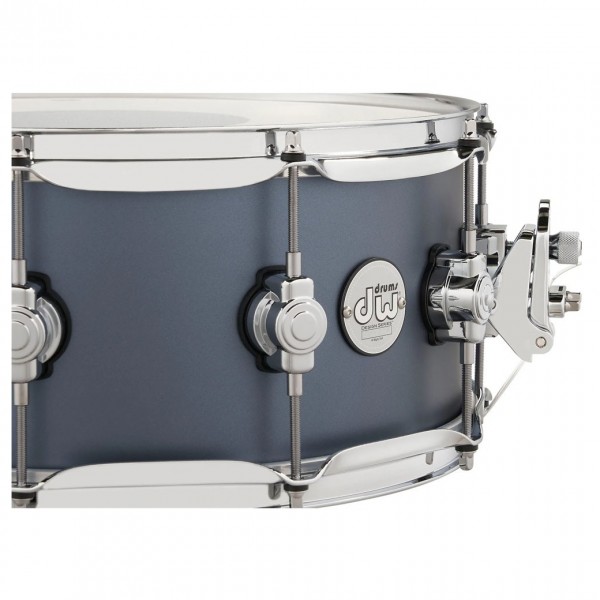 DW Design Series 14" x 6" Snare Drum, Blue Slate