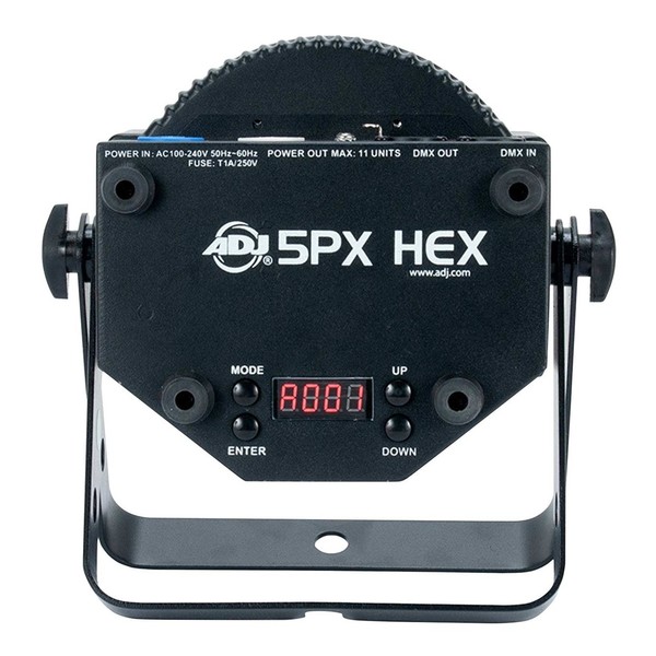 ADJ 5PX HEX LED Par Can, Black