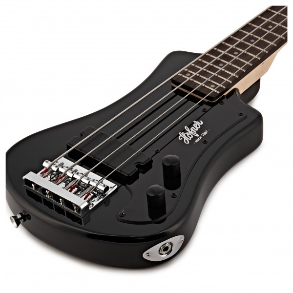 Hofner HCT Shorty Bass Guitar, Black