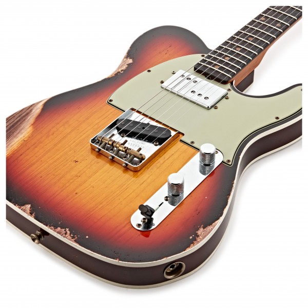 Fender Custom Shop CuNiFe Tele Custom Heavy Relic, Chocolate Sunburst #15127495