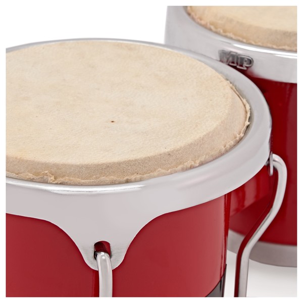 Mini Bongo Set by Gear4music, Red