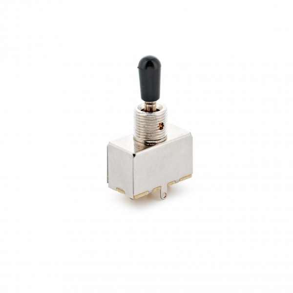 Guitarworks 3-way Vintage Style Toggle Switch, Black