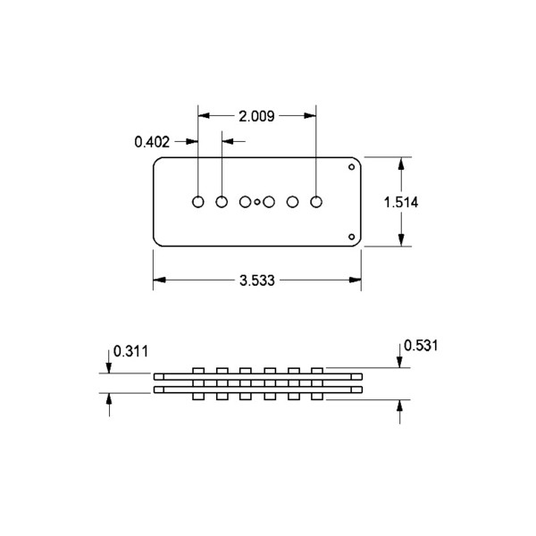 Seymour Duncan Antiquity Jazzmaster Pickup, Neck