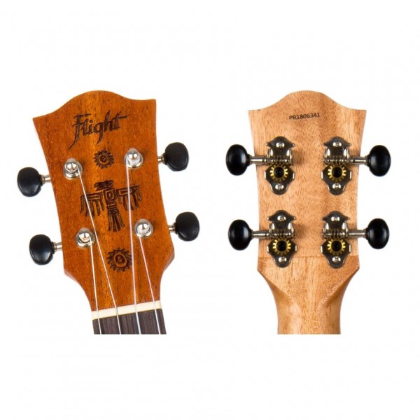 Flight DUB38 Baritone Electro Ukulele, Mahogany