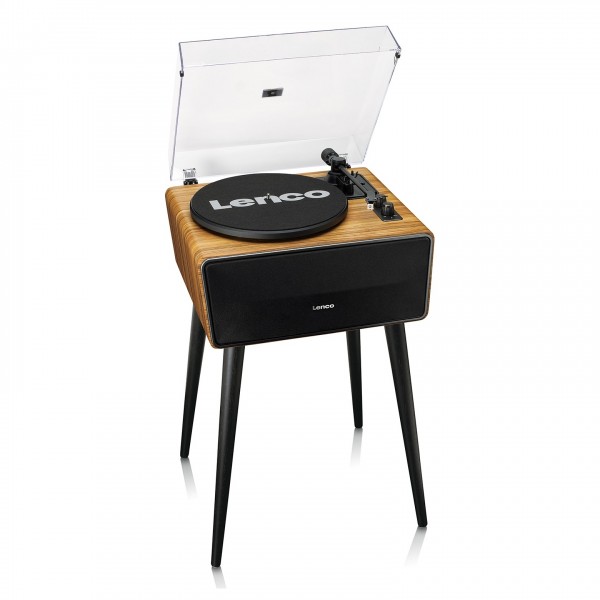 Lenco LS-570OK Turntable with 4 Speakers, Bluetooth and 4 Legs