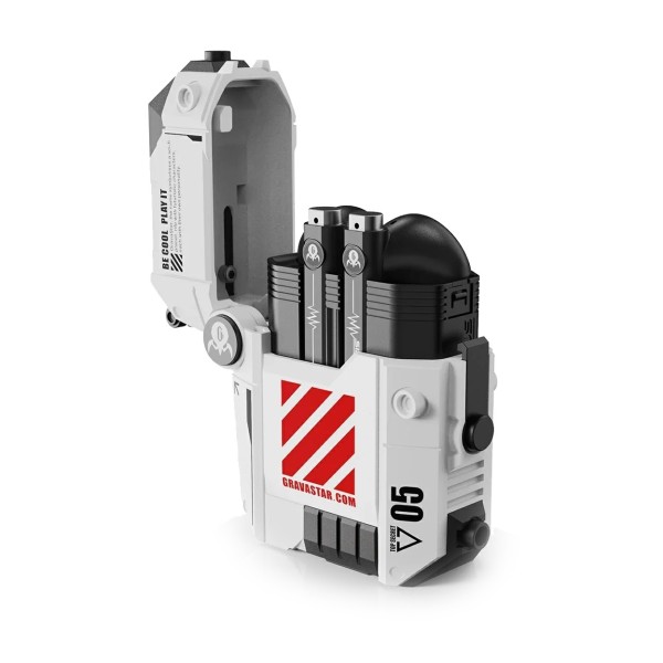 Gravastar Sirius P5 TWS Earbuds Defense Mecha V2, White