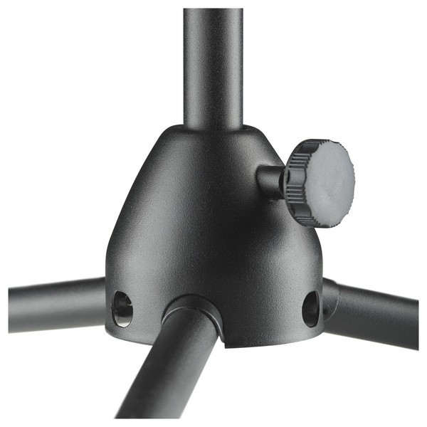 Stagg MIS-0822BK Microphone Boom Stand with Folding Legs, Black