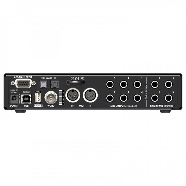 RME Fireface UCX II USB/Firewire and iPad Audio Interface