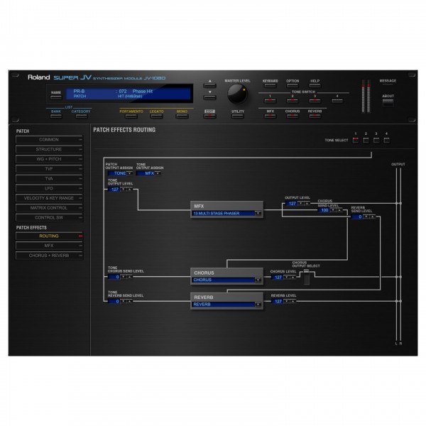 Roland Cloud JV-1080 Virtual Instrument