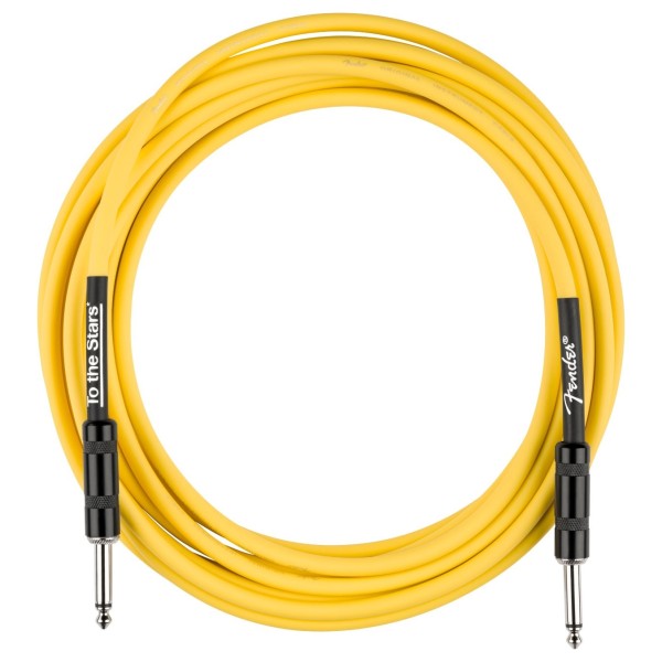 Tom DeLonge 10' To The Stars Instrument Cable, Graffiti Yellow