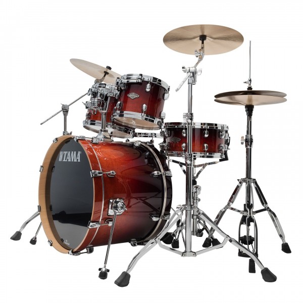 Tama Starclassic Performer 22" 4pc Shell Pack, Dark Cherry Fade
