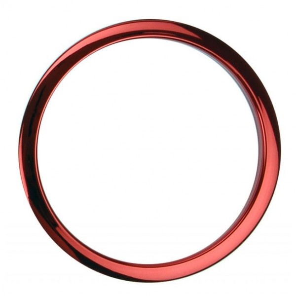 Bass Drum O's Sound Hole Ring Red 4"
