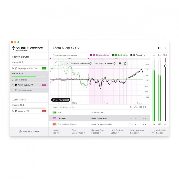Sonarworks SoundID Reference for Speakers & Headphones with Mic