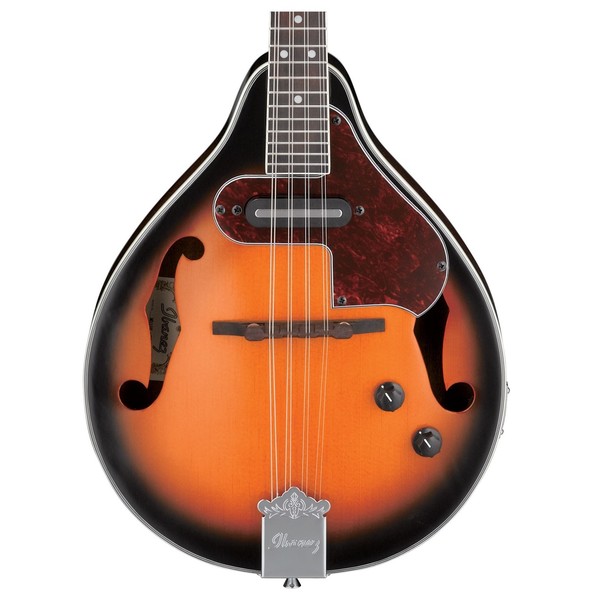 Ibanez M510E Electro Acoustic Mandolin, Brown Sunburst