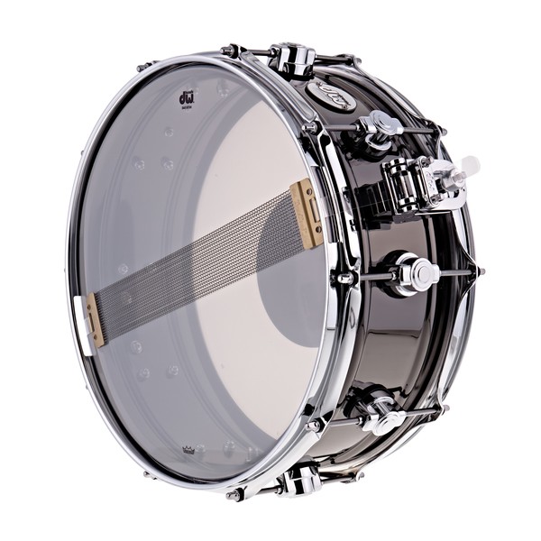 DW Design Series 14" x 5.5" Black Nickel Over Brass Snare Drum