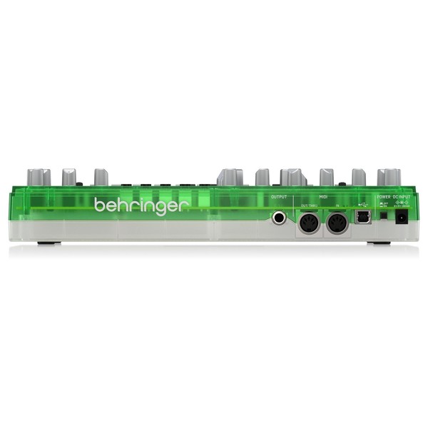 Behringer TD-3 Analog Bass Line Synthesizer, Transparent Green