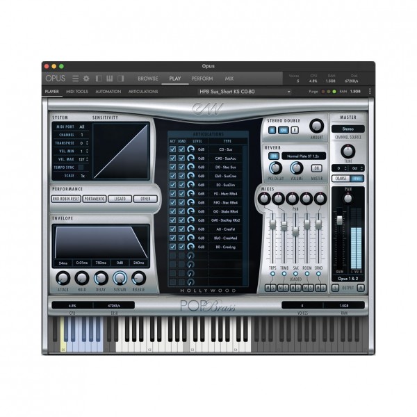 EastWest Hollywood Pop Brass